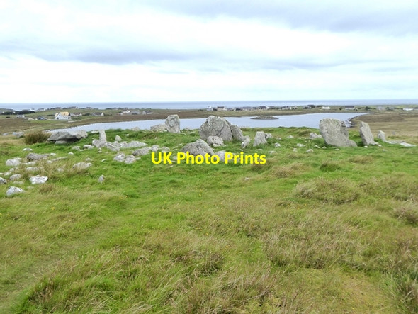 Photo 6"x4" Steinacleit and Loch an D\u00c3\u00b9in Siadar Iarach c2018