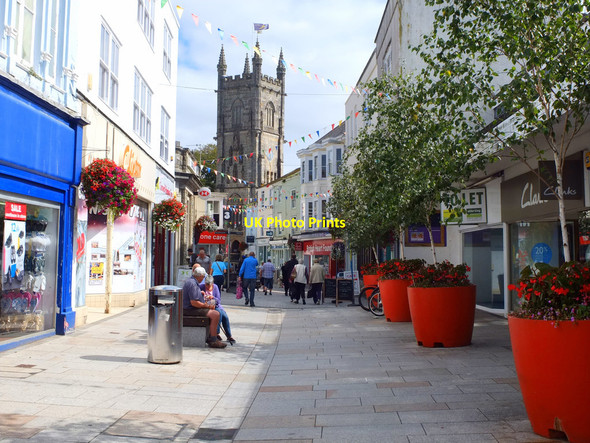 Photo 6"x4" St Austell Town Centre St Austell c2018