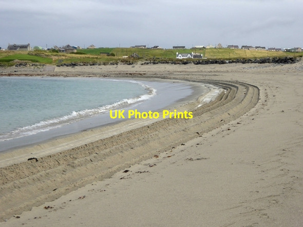 Photo 6"x4" The beach at Loch Shiaboist Siabost bho Dheas c2018