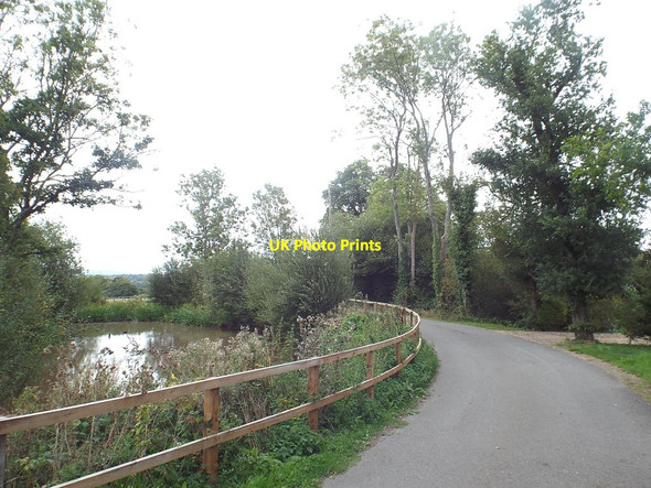 Photo 6"x4" Private road near Penshurst Hoath Corner c2018