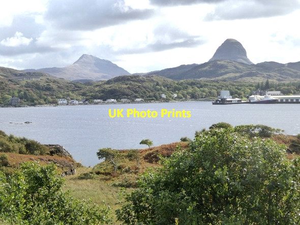Photo 6"x4" Loch Inver Baddidarach c2018