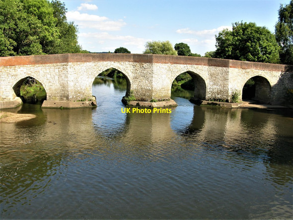 Photo 6"x4" Twyford Bridge, Yalding Congelow c2018