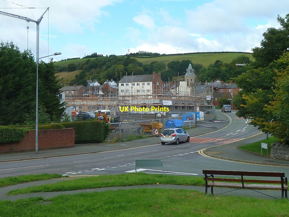 Photo 6"x4" Severnside Yard construction site September 2015 Newtown\/Y Drenewydd c2015 P1
