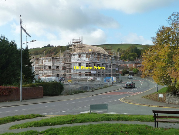 Photo 6"x4" Severnside Yard construction site October 2015 Newtown\/Y Drenewydd c2015 P1