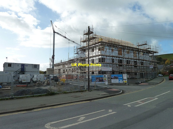 Photo 6"x4" Severnside Yard construction site October 2015 Newtown\/Y Drenewydd c2015 P3