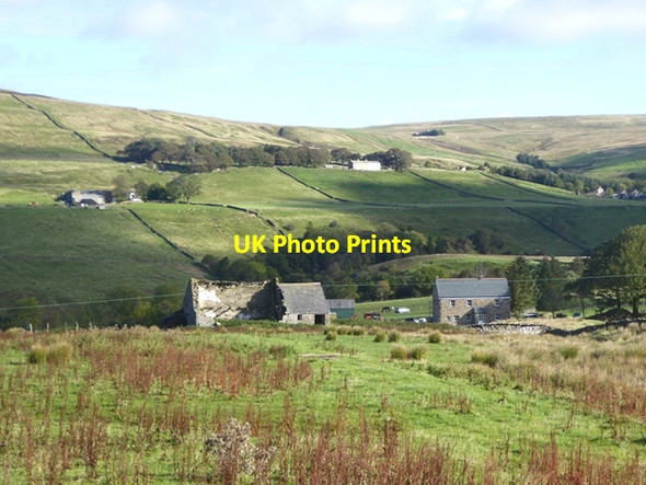 Photo 6"x4" Valley of the River Nent Blagill c2018