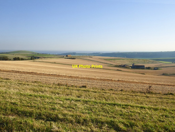 Photo 6"x4" View south towards New Hill Barn Beggars Bush\/TQ1607 c2018