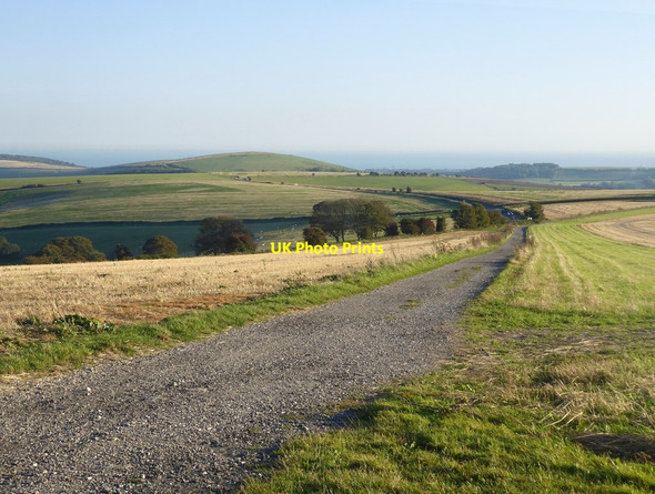 Photo 6"x4" View south along the South Downs Way Beggars Bush\/TQ1607 c2018