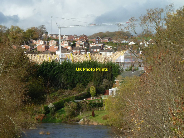 Photo 6"x4" Severnside Yard construction site November 2015 Newtown\/Y Drenewydd c2015 P1