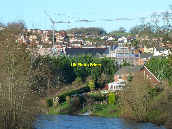 Photo 6"x4" Severnside Yard construction site December 2015 Newtown\/Y Drenewydd c2015