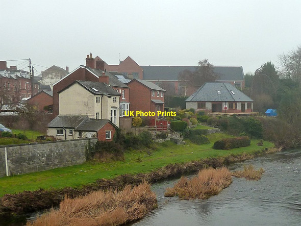 Photo 6"x4" Llys Glan Yr Afon, Severnside Yard - December 2016 Newtown\/Y Drenewydd c2016