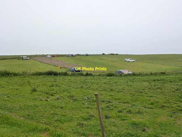Photo 6"x4" Wold Farm campsite Bempton c2018