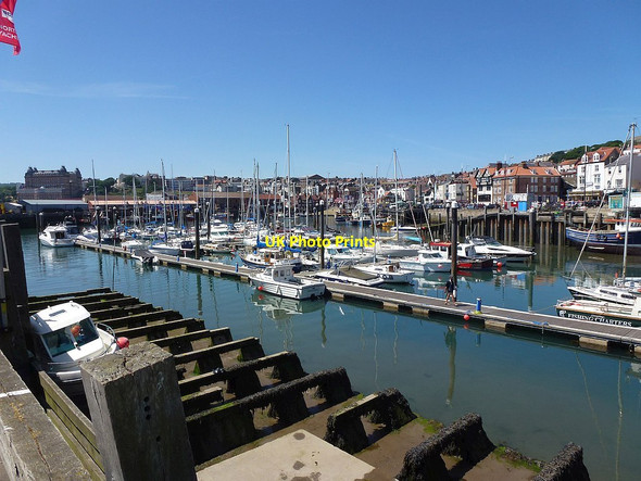 Photo 6"x4" Scarborough Harbour Scarborough\/TA0388 c2018