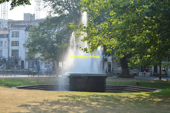 Photo 6"x4" Fountain, Victoria Gardens Brighton\/TQ3106 c2018