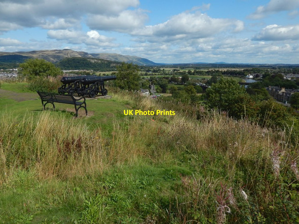 Photo 6"x4" Mote Hill: eastern side of the ancient fort Stirling\/NS7993 c2018