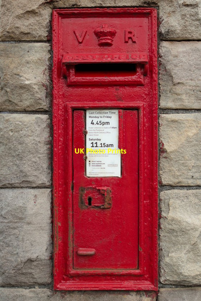 Photo 6"x4" Victorian Postbox, Old Station Park, Horwich Horwich c2018