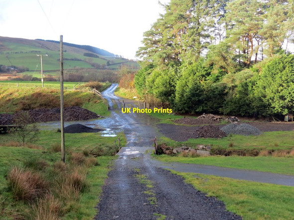 Photo 6"x4" Llwybr ceffyl Glancledan \/ Glancledan bridleway Llanwrtyd Wells c2018
