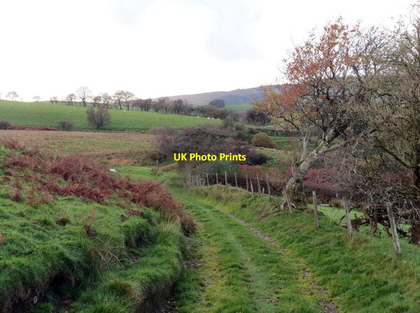Photo 6"x4" Llwybr ceffyl Aber-Cenfydd \/ Aber-Cenfydd bridleway Tirabad c2018