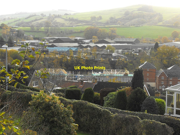 Photo 6"x4" New housing development on Lower Canal Road - October 2017 Newtown\/Y Drenewydd c2017