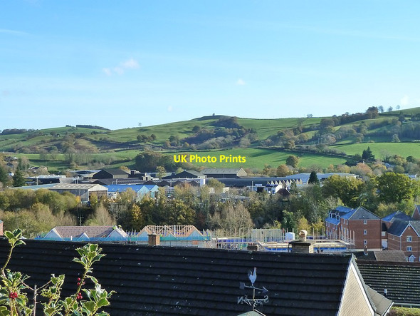Photo 6"x4" New housing development on Lower Canal Road - November, 2017 Newtown\/Y Drenewydd c2017