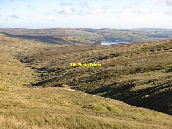 Photo 6"x4" Area of old mine workings by Scraith Burn Burnhope Seat c2018