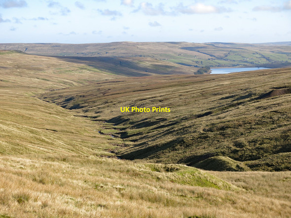 Photo 6"x4" Area of old mine workings by Scraith Burn (2) Burnhope Seat c2018