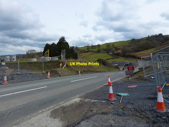 Photo 6"x4" Kerry Road passing Lower Brimmon farm Newtown\/Y Drenewydd c2018