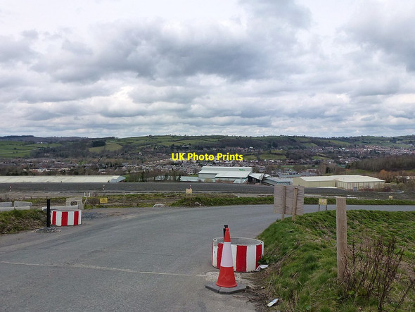 Photo 6"x4" Newtown Bypass construction Newtown\/Y Drenewydd c2018 P2