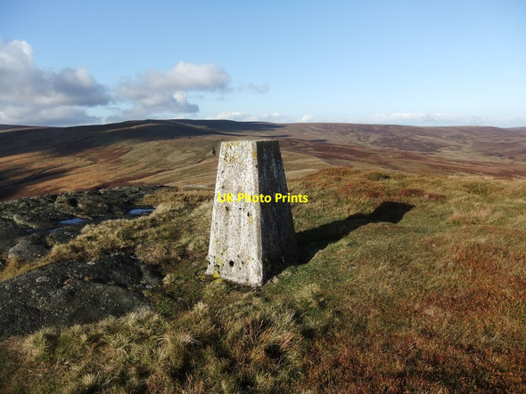 Photo 6"x4" Crutchenberg Fell Trig Pillar Crutchenber Fell c2018