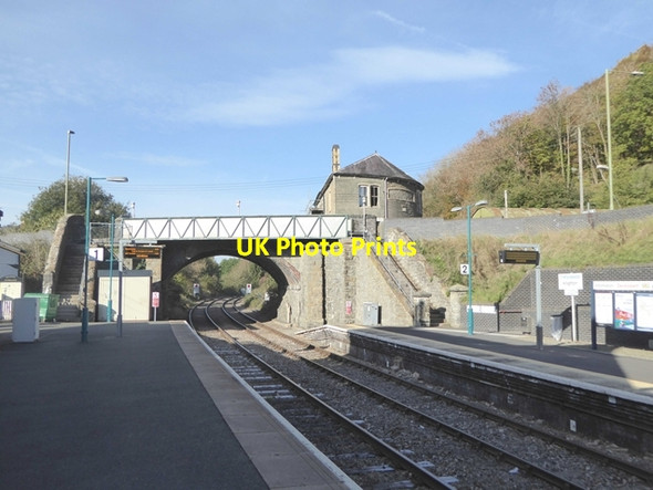 Photo 6"x4" Mid-Wales line Knighton\/Tref-y-Clawdd c2018