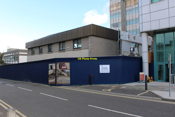 Photo 6"x4" Demolition of Darwin Library, Kings Buildings Newington\/NT2671 c2018