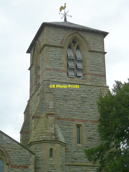 Photo 6"x4" Churchyard of the Church of St Michael and All Angels, Forden Forden\/Ffordun c2017 P1