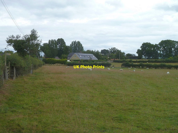 Photo 6"x4" Field opposite the church, Forden Forden\/Ffordun c2017 P1