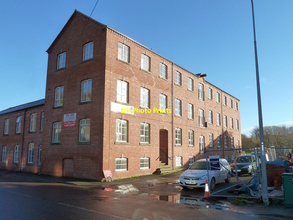 Photo 6"x4" Cymric Mill during the building of Cwrt Cei Coed Newtown\/Y Drenewydd c2018
