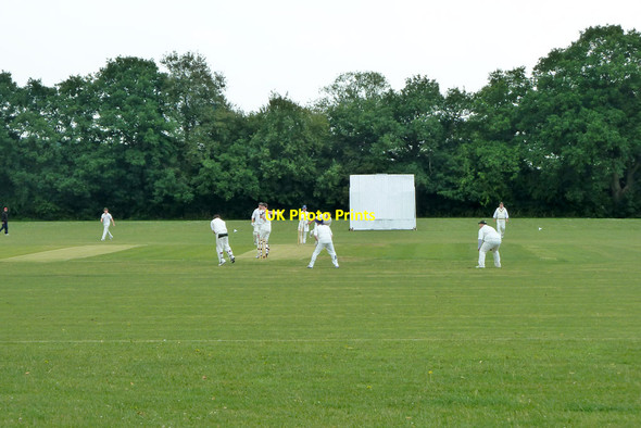 Photo 6"x4" Cricket match, Harold Wood Park Upminster c2011