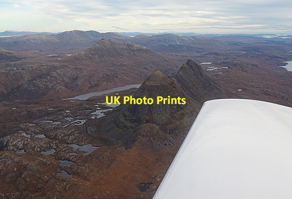 Photo 6"x4" Suilven, Canisp and Beinn M\u00c3\u00b2r Assynt Bealach M\u00f2r\/NC1518 c2018