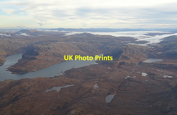 Photo 6"x4" Loch Glencoul Unapool c2018
