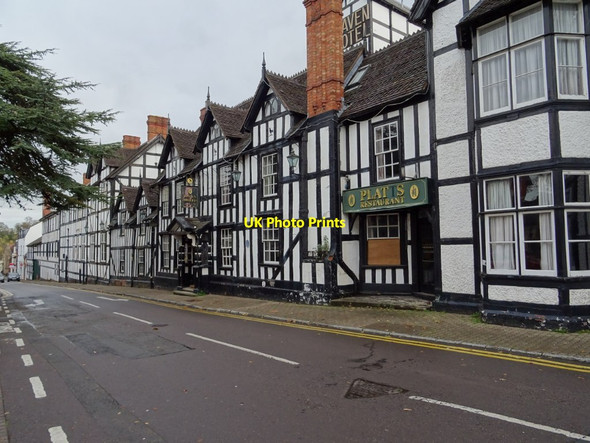 Photo 6"x4" The Raven Hotel and Platts Restaurant Droitwich c2018