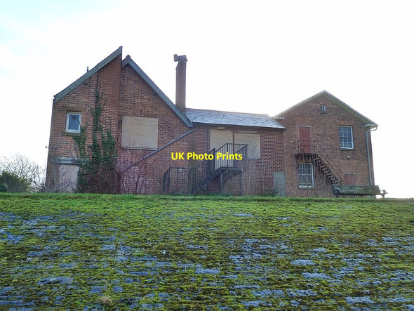 Photo 6"x4" Rear of the old Police Station, Courthouse and Territorial Army building Newtown\/Y Drenewydd c2014