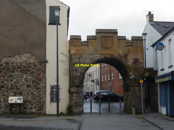 Photo 6"x4" North Gate, Carrickfergus Carrickfergus c2018