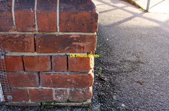 Photo 6"x4" Benchmark on New Bridge Nursery School Reading c2018