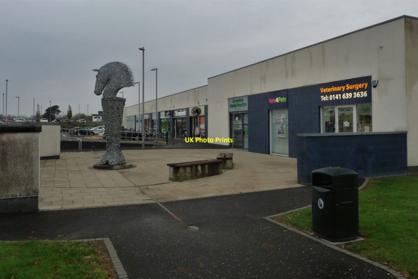 Photo 6"x4" Shops at Greenlaw Village, Newton Mearns Barrhead c2018