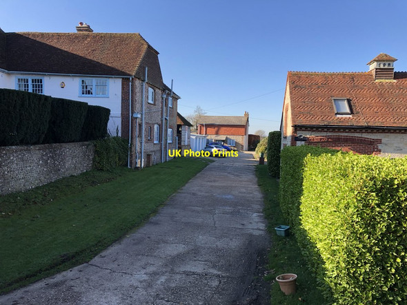 Photo 6"x4" Manor Farm Elsted c2018