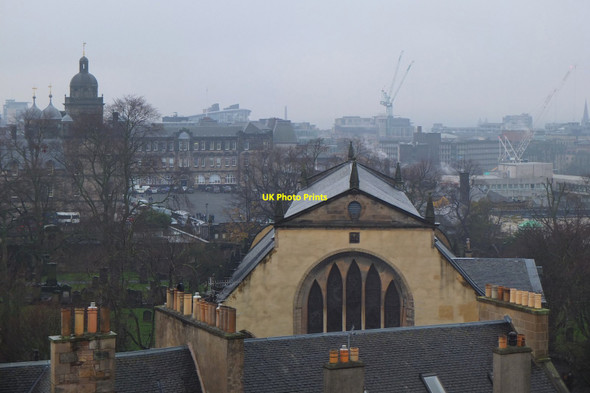 Photo 6"x4" Greyfriars Kirk from the museum roof terrace Edinburgh c2018