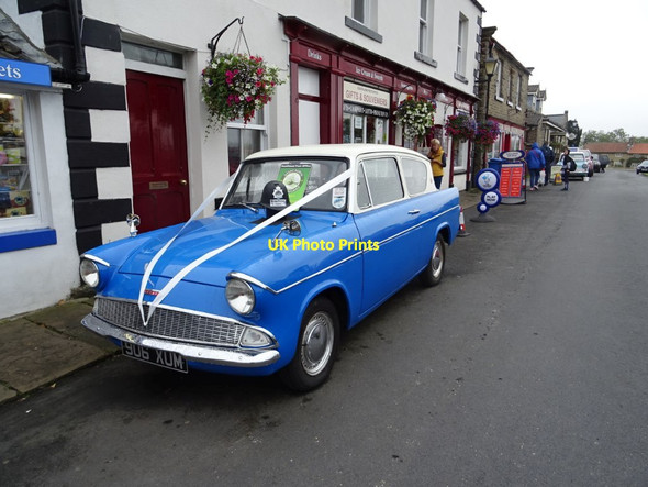 Photo 6"x4" Ford Anglia in Goathland Goathland c2018