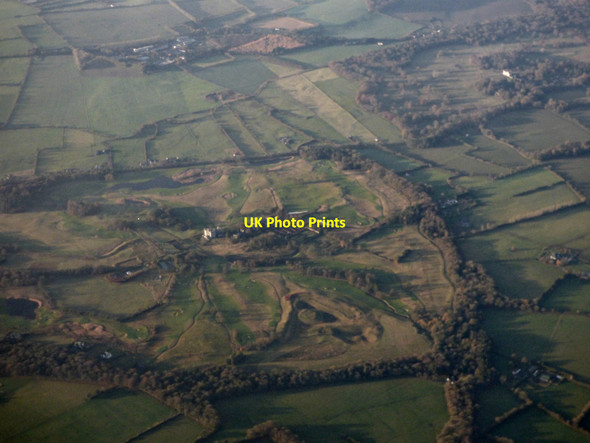 Photo 6"x4" Killeen Castle golf course from the air Dunsany c2018