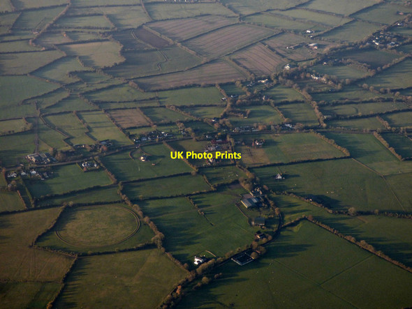 Photo 6"x4" Pelletstown from the air Drumree c2018