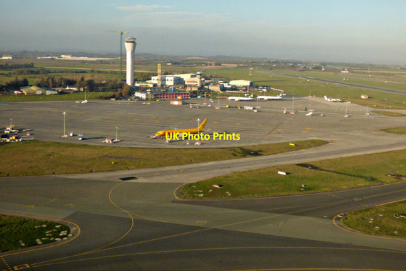 Photo 6"x4" Dublin Airport from the air St. Margaret's c2018