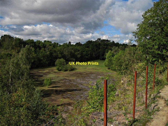 Photo 6"x4" Lindrick Dale Quarry Lindrick Dale c2012