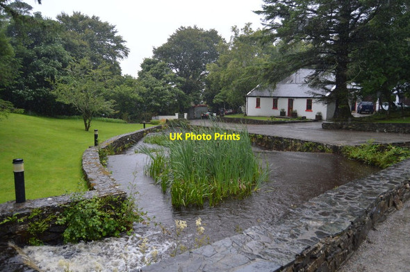 Photo 6"x4" Stream, Connemara National Park Visitor Centre Letterfrack c2018 P1